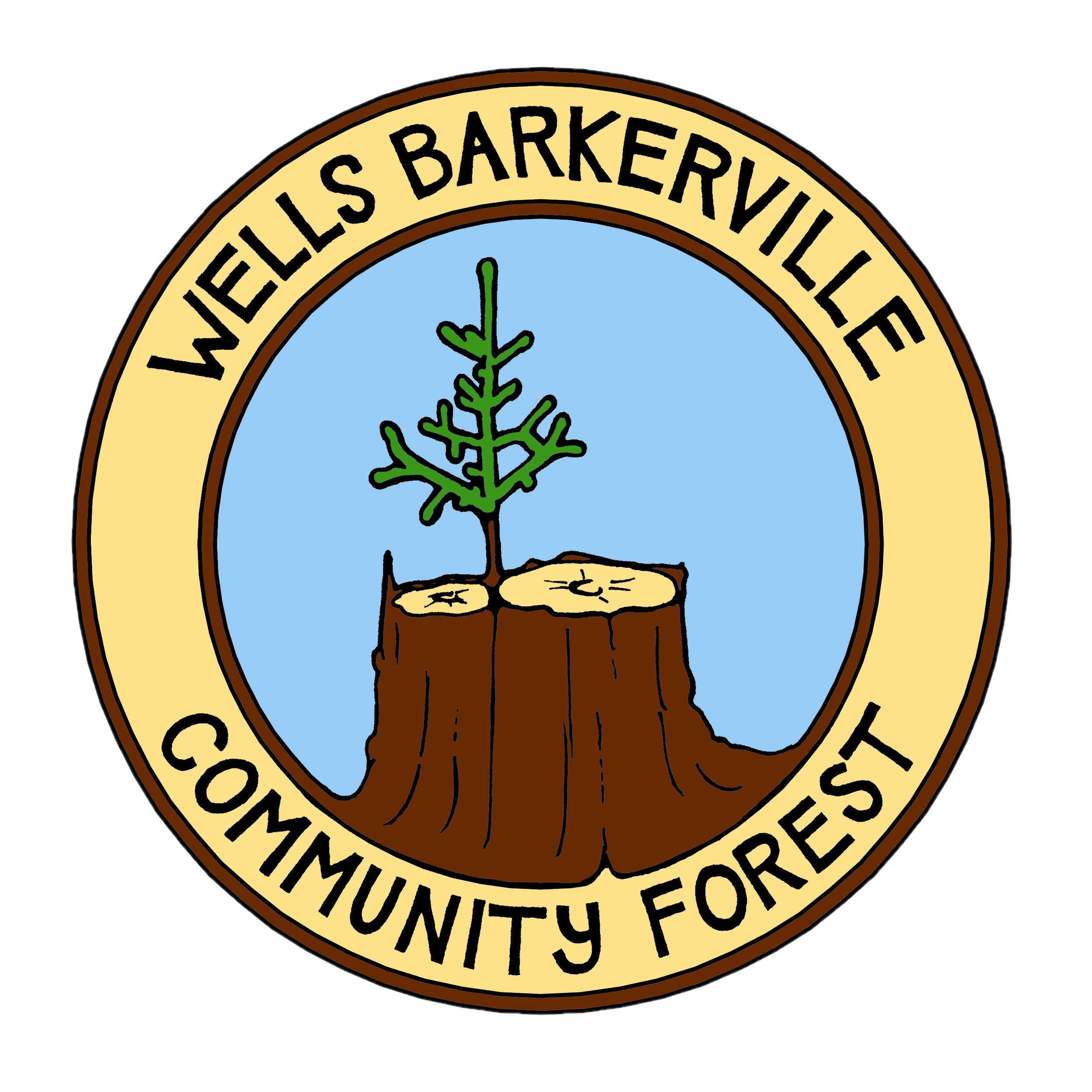 Wells- Barkerville Community Forest Logo